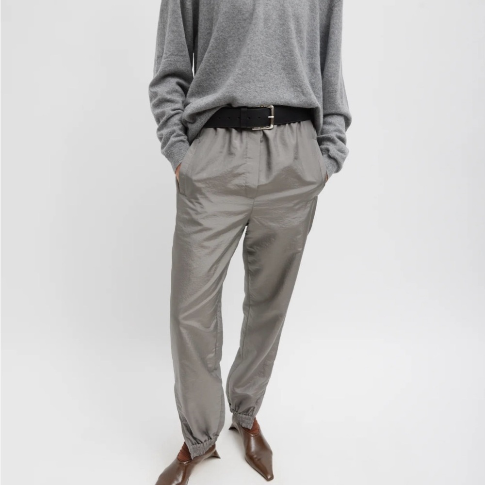 TIBI Crispy Nylon Kat Jogger, Size S, NWOT, Never Worn, Interior Tag Missing